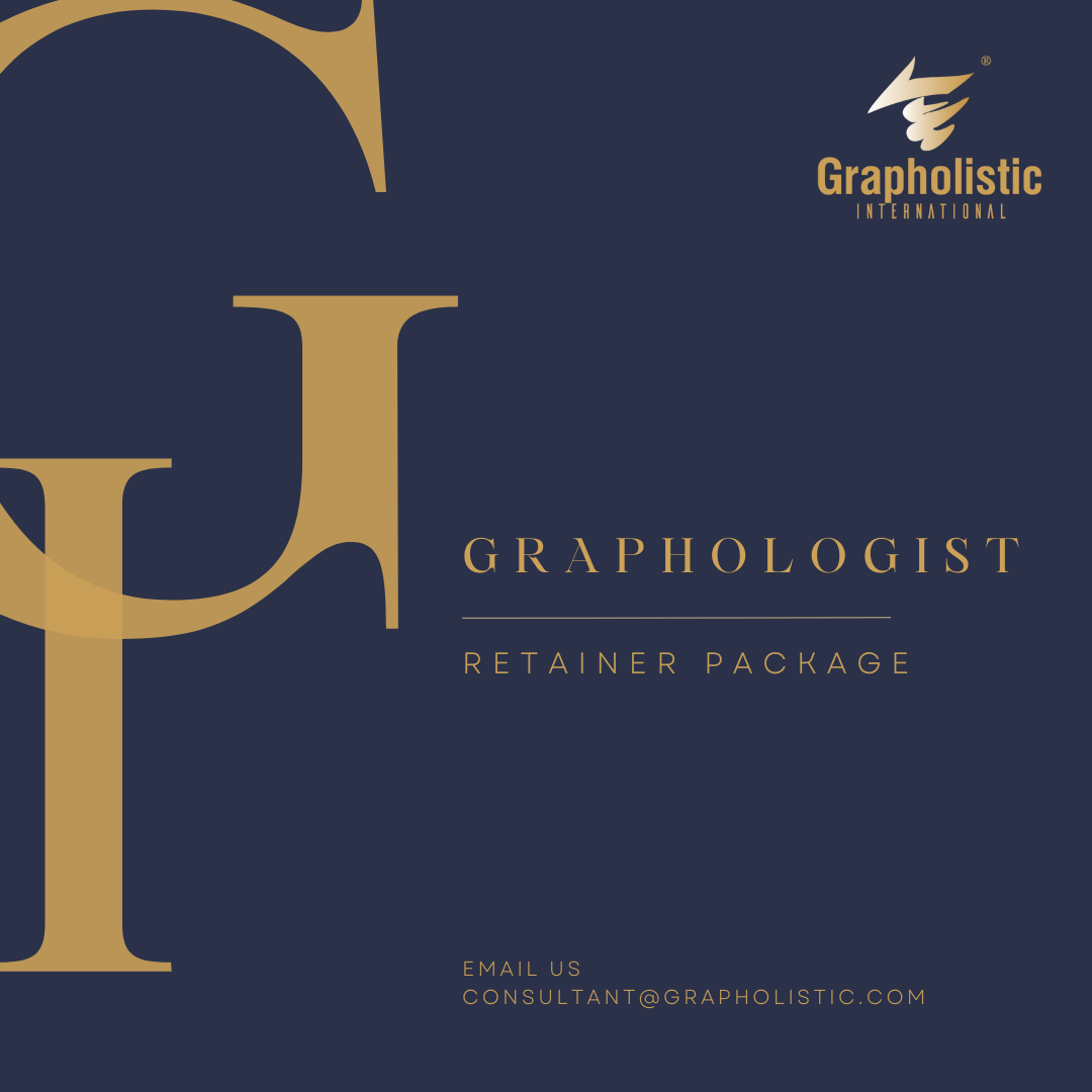 Graphologist Handwriting Analyst Consultant Package by Grapholistic International Dubai UAE HR Professional S.Sulianah